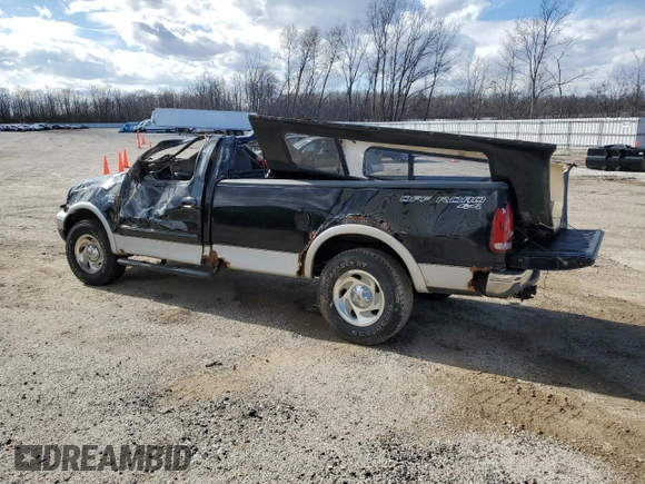 2001 Ford F-150 XL with VIN 2FTRF18W41CA92745, listed as a Copart auction lot 50587515 with Not provided miles and Salvage title. Bid and sale history available at DreamBid. Image 2.