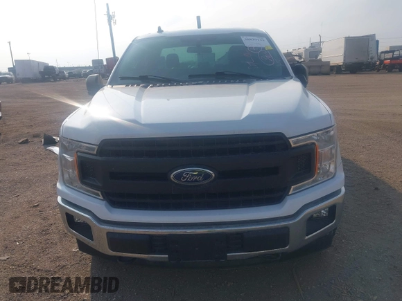 2020 Ford F-150 XL with VIN 1FTFX1E51LKF58027, listed as a IAAI auction lot 41207102 with 162,736 mi miles and . Bid and sale history available at DreamBid. Image 12.