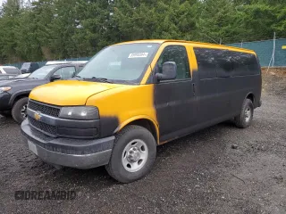 2013 Chevrolet Express Cargo Van with VIN 1GCWGGCA7D1149329, listed as a Copart auction lot 85995564 with 136,420 mi miles and Clean Title. Bid and sale history available at carsss.com. Image 1.