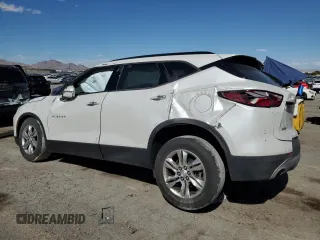 2020 Chevrolet Blazer LT z VIN 3GNKBCRS8LS702225, wystawiony jako Copart lot #55178455 z przebiegiem Nie podano mil oraz Szkoda całkowita • Salvage title. Historia ofert i sprzedaży dostępna na DreamBid. Obrazek 2.