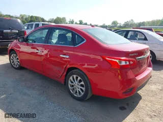 2017 Nissan Sentra SV with VIN 3N1AB7APXHY319719, listed as a IAAI auction lot 42078996 with 219,755 mi miles. Bid and sale history available at carsss.com. Image 3.