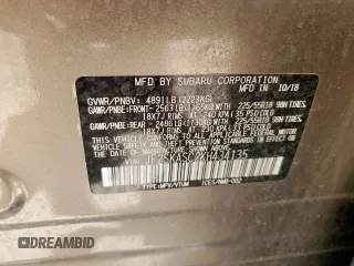 2019 Subaru Forester Limited с VIN JF2SKASC2KH434135, выставлен на аукционе Copart как лот 60417285 с пробегом 90 829 миль миль и Чистый • Clean title. История ставок и продаж доступна на DreamBid. Изображение 13.