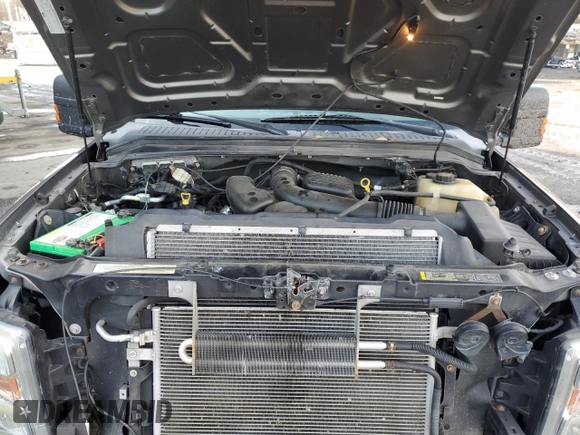 2010 Ford F-250 XL with VIN 1FTNF2B57AEB11030, listed as a Copart auction lot 84527444 with 59,922 mi miles and Salvage title. Bid and sale history available at DreamBid. Image 11.