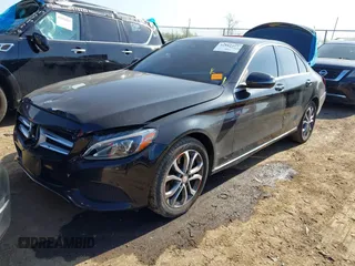 2016 Mercedes-Benz C 300 Luxury with VIN WDDWF4KB1GR150239, listed as a IAAI auction lot 42112415 with 227,620 mi miles and . Bid and sale history available at carsss.com. Image 2.