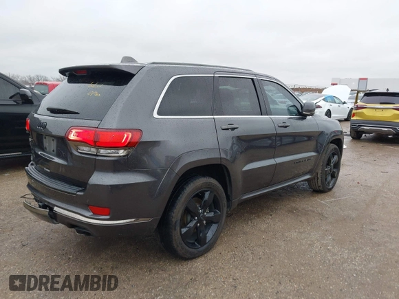 2016 Jeep Grand Cherokee High Altitude with VIN 1C4RJFCG7GC316309, listed as a IAAI auction lot 41557459 with 144,700 mi miles. Bid and sale history available at carsss.com. Image 4.