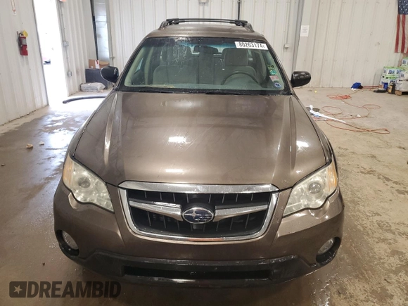 2009 Subaru Outback Special Edtn with VIN 4S4BP61C297310361, listed as a Copart auction lot 80263174 with 169,386 mi miles and Non Repairable. Bid and sale history available at carsss.com. Image 5.