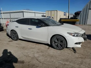 2017 Nissan Maxima SV with VIN 1N4AA6AP7HC399215, listed as a Copart auction lot 47027815 with 138,231 mi miles and Salvage Title. Bid and sale history available at DreamBid. Image 4.