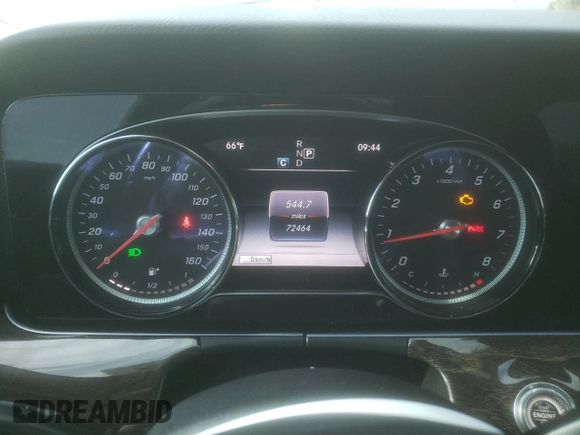 2018 Mercedes-Benz E-Class E 300 with VIN WDDZF4JB8JA332931, listed as a Copart auction lot 50019345 with 72,464 mi miles and Clean Title. Bid and sale history available at carsss.com. Image 9.