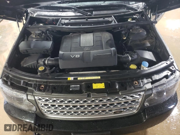 2011 Land Rover Range Rover SC with VIN SALMF1E46BA332032, listed as a Copart auction lot 42714825 with 98,298 mi miles and Salvage title. Bid and sale history available at DreamBid. Image 11.