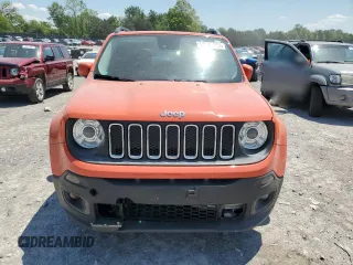 2017 Jeep Renegade Latitude with VIN ZACCJABBXHPF77140, listed as a Copart auction lot 54737895 with 157,373 mi miles and Salvage title. Bid and sale history available at DreamBid. Image 5.