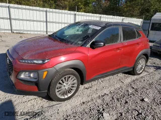 2018 Hyundai Kona SEL with VIN KM8K2CAA3JU080007, listed as a Copart auction lot 75024734 with 129,203 mi miles and Salvage Title. Bid and sale history available at carsss.com. Image 1.