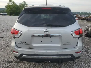 2013 Nissan Pathfinder Platinum with VIN 5N1AR2MM6DC665424, listed as a Copart auction lot 62235935 with 200,013 mi miles and Clean title. Bid and sale history available at DreamBid. Image 6.