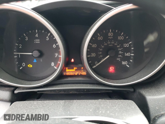 2011 Mazda 3 i Sport with VIN JM1BL1UF9B1454040, listed as a Copart auction lot 46324535 with 118,082 mi miles and Clean Title. Bid and sale history available at DreamBid. Image 9.