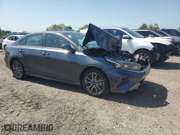 2024 Kia Forte GT-Line with VIN 3KPF54AD9RE786311, listed as a Copart auction lot 52313815 with 14,689 mi miles and Salvage Title. Bid and sale history available at carsss.com. Image 4.