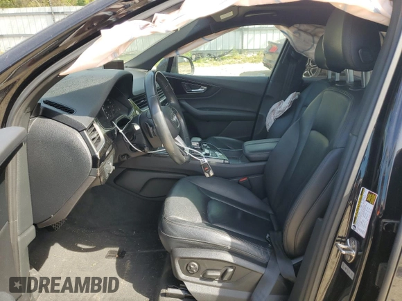 2019 Audi Q7 Premium with VIN WA1AAAF78KD012771, listed as a Copart auction lot 56927625 with 93,806 mi miles and Salvage title. Bid and sale history available at DreamBid. Image 7.