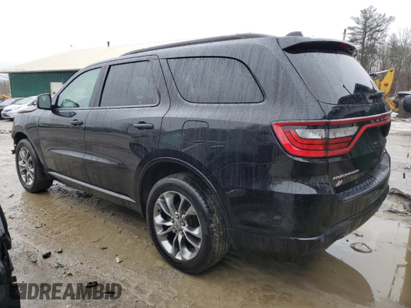 2019 Dodge Durango GT Plus with VIN 1C4RDJDG4KC560629, listed as a Copart auction lot 47756325 with 74,723 mi miles and Salvage Title. Bid and sale history available at DreamBid. Image 2.
