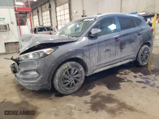 2017 Hyundai Tucson SE with VIN KM8J3CA47HU261964, listed as a Copart auction lot 45949235 with 94,845 mi miles and Salvage Title. Bid and sale history available at carsss.com. Image 1.