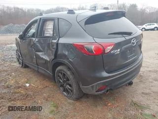 2016 Mazda CX-5 Grand Touring with VIN JM3KE4DY1G0743897, listed as a IAAI auction lot 41935796 with 167,150 mi miles and . Bid and sale history available at carsss.com. Image 3.