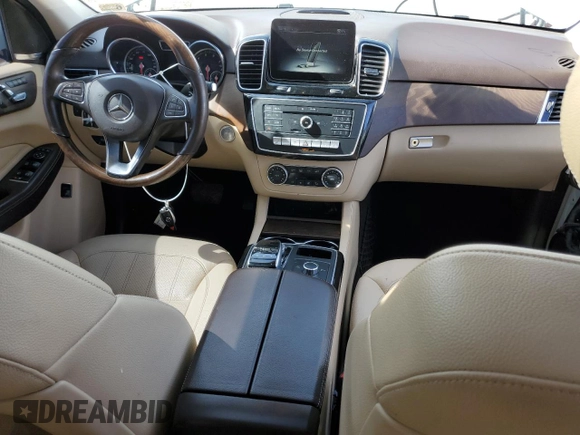 2017 Mercedes-Benz GLE 350 with VIN 4JGDA5JB5HA900650, listed as a Copart auction lot 54814345 with 164,379 mi miles and Salvage title. Bid and sale history available at DreamBid. Image 8.