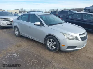 2011 Chevrolet Cruze LT w/1LT with VIN 1G1PF5S92B7186827, listed as a IAAI auction lot 41534616 with 136,017 mi miles. Bid and sale history available at carsss.com. Image 1.