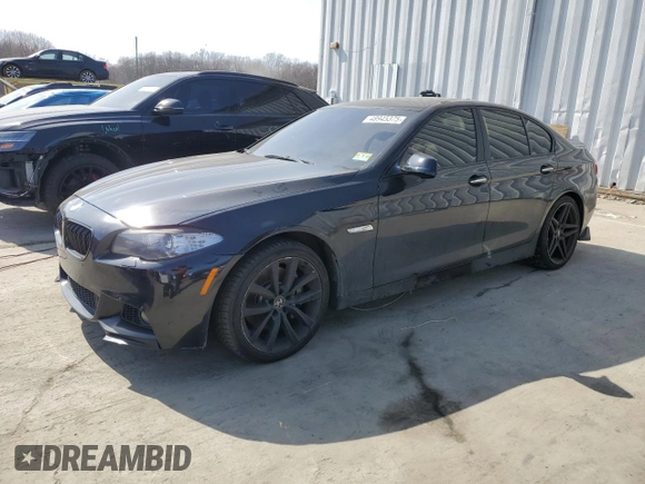 2012 BMW 5 Series 535i z VIN WBAFR7C56CC813083, wystawiony jako Copart lot #48945375 z przebiegiem 135 305 mil mil oraz Szkoda całkowita • Salvage title. Historia ofert i sprzedaży dostępna na DreamBid. Obrazek 1.