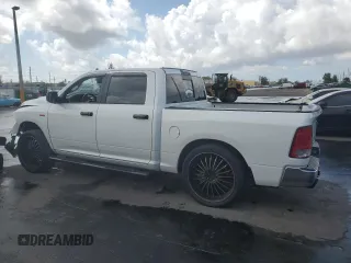 2018 Ram 1500 Big Horn with VIN 3C6RR6LT4JG171327, listed as a Copart auction lot 55954515 with 76,132 mi miles and Salvage title. Bid and sale history available at DreamBid. Image 2.