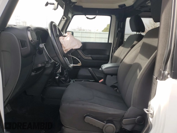 2018 Jeep Wrangler Sport S with VIN 1C4AJWAG1JL884708, listed as a Copart auction lot 82643804 with 80,002 mi miles and Salvage title. Bid and sale history available at DreamBid. Image 7.