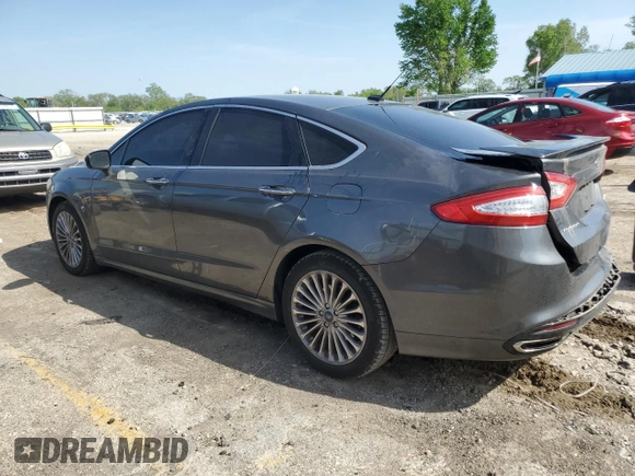 2016 Ford Fusion Titanium with VIN 3FA6P0D98GR205175, listed as a Copart auction lot 54261925 with 115,056 mi miles and Salvage title. Bid and sale history available at DreamBid. Image 2.