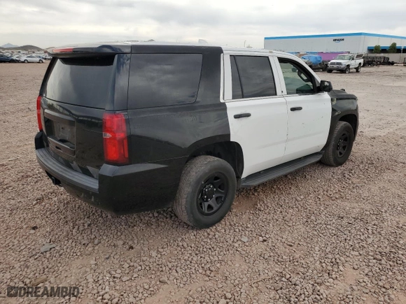 2017 Chevrolet Tahoe Commercial with VIN 1GNLCDEC4HR219881, listed as a Copart auction lot 50574145 with 115,700 mi miles and Salvage Title. Bid and sale history available at carsss.com. Image 3.