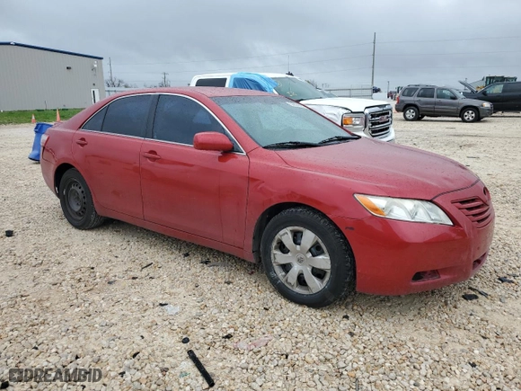 2009 Toyota Camry with VIN 4T1BE46K49U340926, listed as a Copart auction lot 50694505 with 187,243 mi miles and Salvage Title. Bid and sale history available at carsss.com. Image 4.