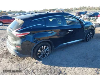 2015 Nissan Murano SL with VIN 5N1AZ2MH9FN273080, listed as a IAAI auction lot 41294316 with 104,236 mi miles. Bid and sale history available at carsss.com. Image 4.