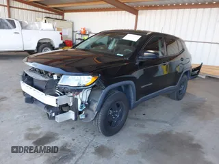2017 Jeep Compass Sport z VIN 3C4NJDABXHT665044, wystawiony jako IAAI lot #41652512 z przebiegiem 56 423 mil mil oraz . Historia ofert i sprzedaży dostępna na DreamBid. Obrazek 18.