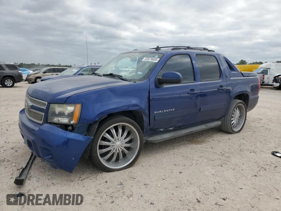2013 Chevrolet Avalanche LS with VIN 3GNMCEE08DG261223, listed as a Copart auction lot 52875655 with Not provided miles and Salvage title. Bid and sale history available at DreamBid. Image 1.