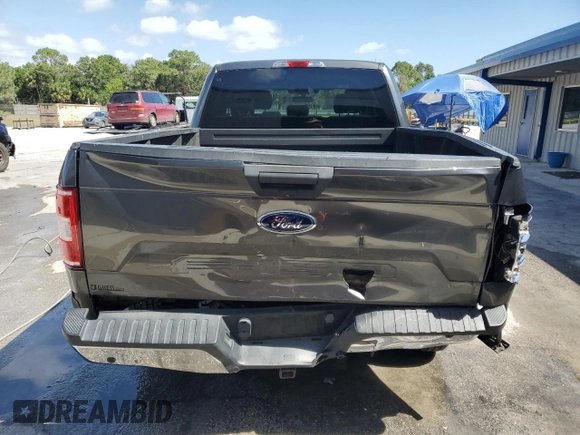 2019 Ford F-150 XL with VIN 1FTEX1CB7KFC26525, listed as a Copart auction lot 55220135 with 59,337 mi miles and Non repairable. Bid and sale history available at DreamBid. Image 6.