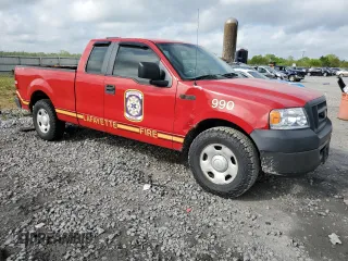 2008 Ford F-150 STX with VIN 1FTRX12W88FC08856, listed as a Copart auction lot 51310315 with 180,858 mi miles and Salvage Title. Bid and sale history available at carsss.com. Image 4.