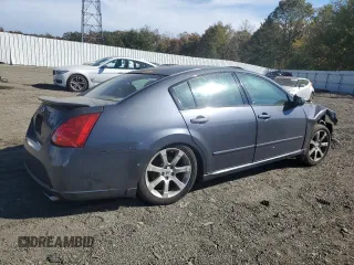 2008 Nissan Maxima 3.5 SE with VIN 1N4BA41E68C829338, listed as a Copart auction lot 76706714 with 0 mi miles and Salvage Title. Bid and sale history available at carsss.com. Image 3.