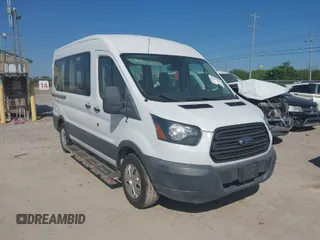 2018 Ford Transit Passenger XL with VIN 1FMZK1CM8JKB15873, listed as a IAAI auction lot 41985434 with 84,467 mi miles. Bid and sale history available at carsss.com. Image 1.