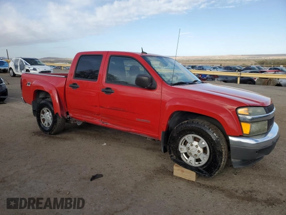 2005 Chevrolet Colorado 1SF LS Z71 with VIN 1GCDT136258219663, listed as a Copart auction lot 51091815 with 222,568 mi miles and Salvage Title. Bid and sale history available at carsss.com. Image 4.