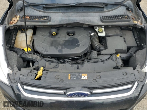 2014 Ford Escape Titanium with VIN 1FMCU9J90EUC89590, listed as a Copart auction lot 43985065 with 128,878 mi miles and Salvage Title. Bid and sale history available at carsss.com. Image 12.