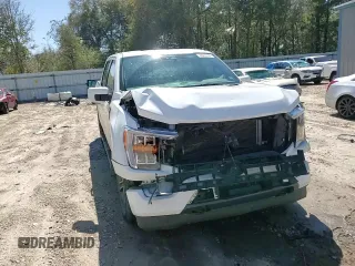 2022 Ford F-150 XL with VIN 1FTFW1E80NFC14794, listed as a Copart auction lot 48410145 with 50,925 mi miles and Salvage Title. Bid and sale history available at carsss.com. Image 10.