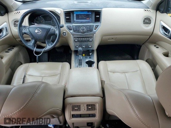 2017 Nissan Pathfinder SL with VIN 5N1DR2MM1HC609569, listed as a Copart auction lot 53081315 with 100,912 mi miles and Salvage Title. Bid and sale history available at carsss.com. Image 8.
