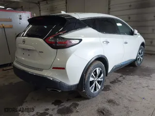 2021 Nissan Murano S with VIN 5N1AZ2AS8MC147057, listed as a IAAI auction lot 41715721 with 29,940 mi miles. Bid and sale history available at carsss.com. Image 4.