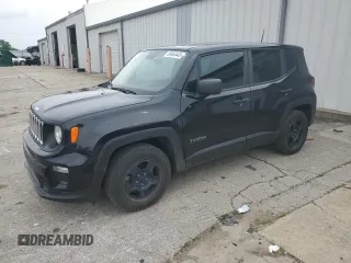 2020 Jeep Renegade Sport with VIN ZACNJAAB2LPL11224, listed as a Copart auction lot 59463445 with 77,873 mi miles and Salvage title. Bid and sale history available at DreamBid. Image 1.