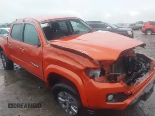 2017 Toyota Tacoma SR5 with VIN 5TFDZ5BN0HX015629, listed as a IAAI auction lot 42002103 with 127,829 mi miles. Bid and sale history available at carsss.com. Image 6.