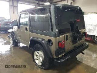2004 Jeep Wrangler X with VIN 1J4FA39S84P711546, listed as a Copart auction lot 49219435 with 119,516 mi miles and Salvage Title. Bid and sale history available at DreamBid. Image 2.