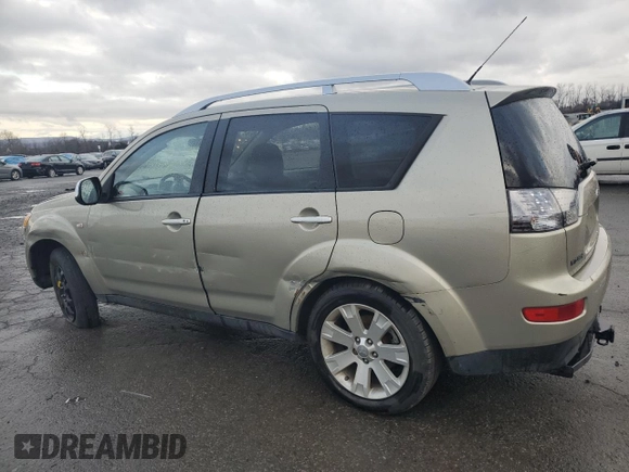 2007 Mitsubishi Outlander XLS with VIN JA4MT41XX7Z021580, listed as a Copart auction lot 49003795 with 88,244 mi miles and Salvage Title. Bid and sale history available at carsss.com. Image 2.