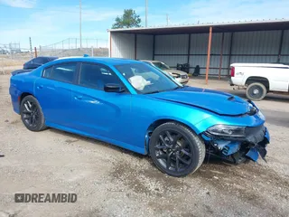 2023 Dodge Charger GT with VIN 2C3CDXHG9PH583447, listed as a IAAI auction lot 41628747 with 18,009 mi miles and . Bid and sale history available at carsss.com. Image 1.
