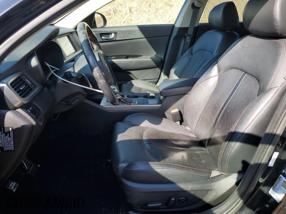 2016 Kia Optima SX Turbo with VIN 5XXGW4L27GG075109, listed as a Copart auction lot 50602175 with 101,881 mi miles and Clean Title. Bid and sale history available at carsss.com. Image 7.