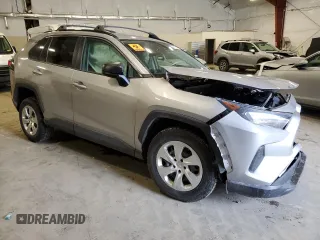 2019 Toyota RAV4 LE with VIN 2T3F1RFV2KW042392, listed as a Copart auction lot 48320245 with Not Provided miles and Salvage Title. Bid and sale history available at DreamBid. Image 4.