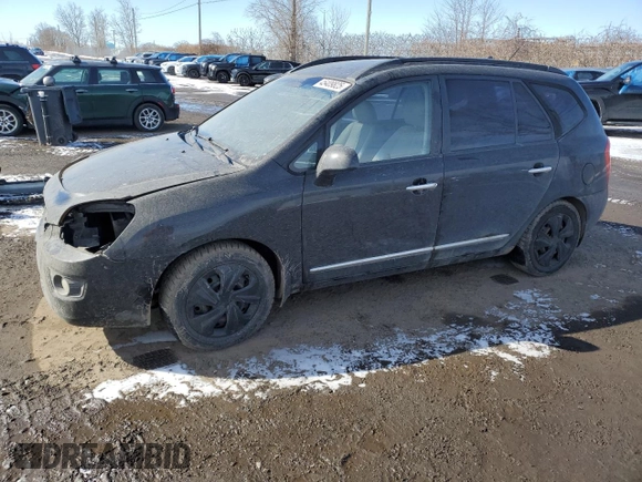 2007 Kia Rondo LX with VIN KNAFG525377114777, listed as a Copart auction lot 45409825 with 112,708 mi miles and Salvage Title. Bid and sale history available at carsss.com. Image 1.